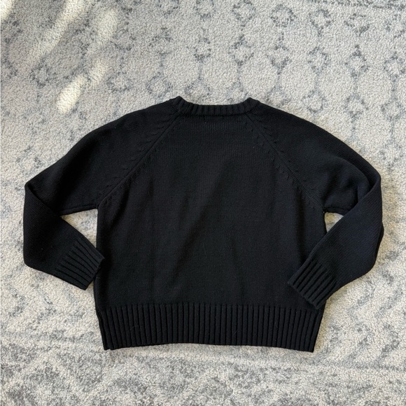 Desert Dreamer YinYang Black Pullover Sweater Size XS - Picture 6 of 9